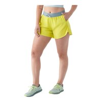 Smartwool Women's Active Lined 4-inch Shorts Front_Three_Fourths_Angled_Left