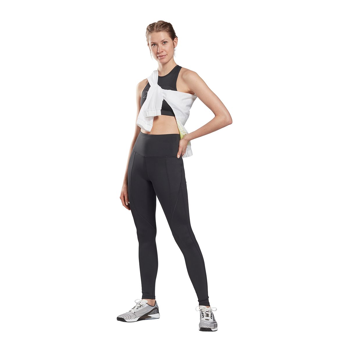 Reebok Women's PP High-Rise 25 Inch Tights