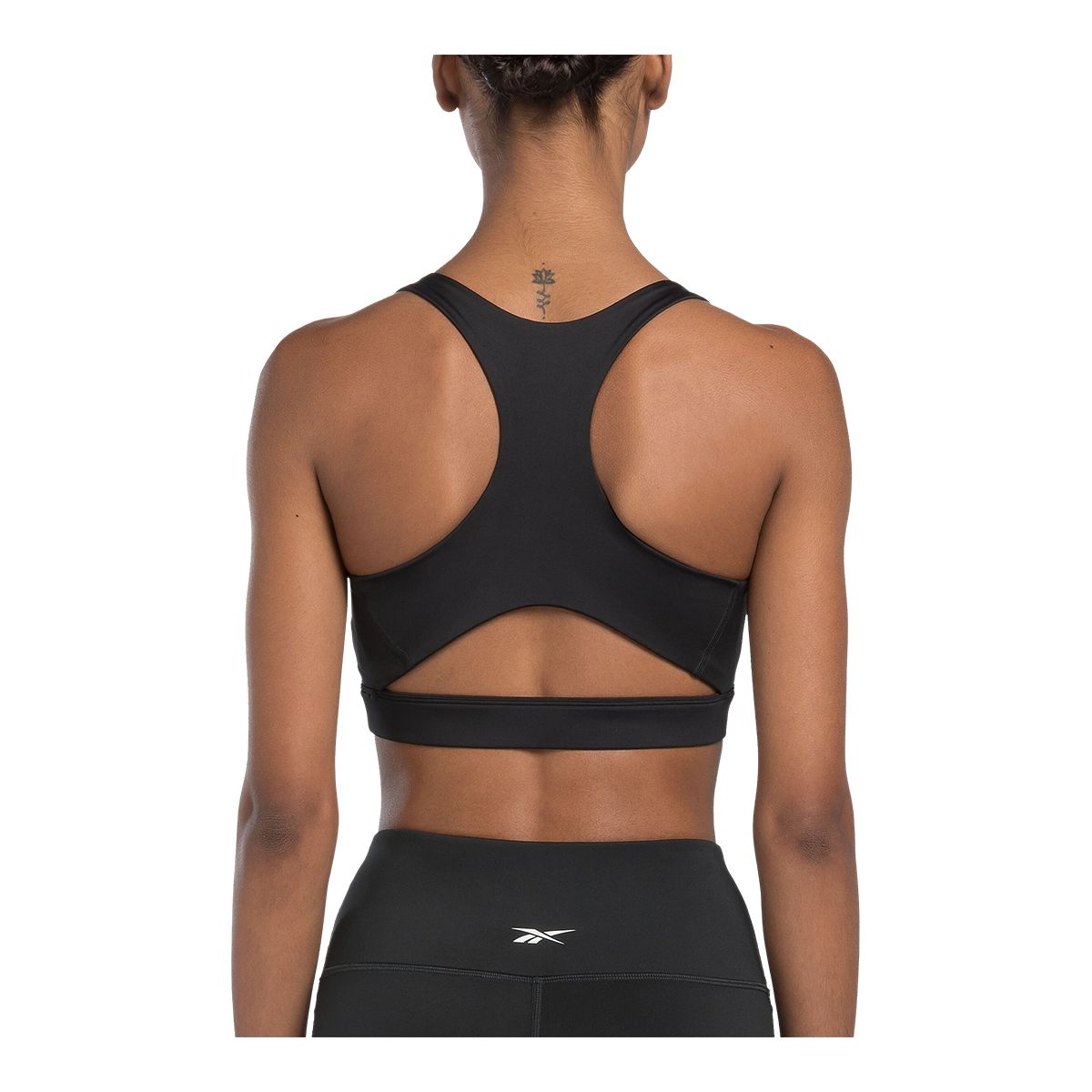 Reebok Women's Identity TR Racer Mid Sports Bra