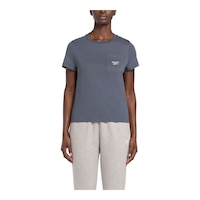 Reebok Women's Identity Small Logo T Shirt Front_Flat