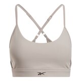 Reebok Women's Lux Studio Shine Medium Sports Bra Front_Flat