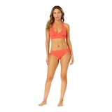 Anne Cole Women's Locker TP Marilyn Halter Bikini Top Front_Flat