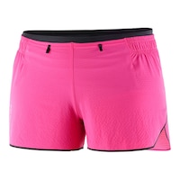 Salomon Women's Sense Aero 3 Inch Shorts Front_Three_Fourths_Angled_Left