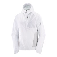 Salomon Women's Bonatti Cross Wind Jacket Front_Three_Fourths_Angled_Left