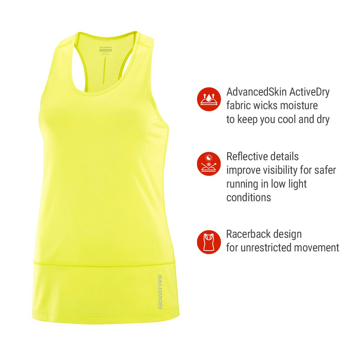 Salomon Women's Cross Run Tank