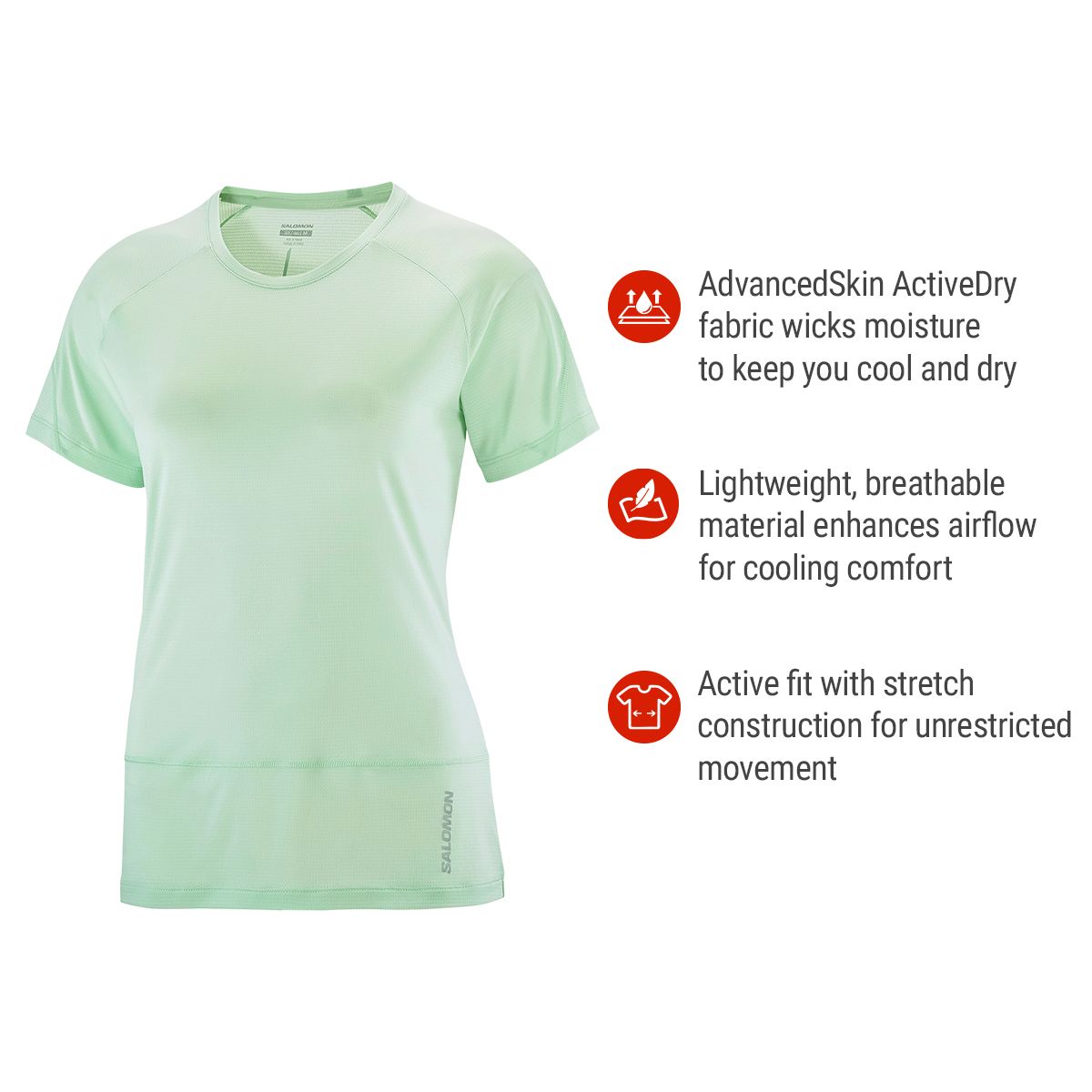 Salomon Women's Cross Run T-Shirt