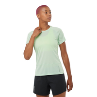 Salomon Women's Cross Run T-Shirt Front_Flat