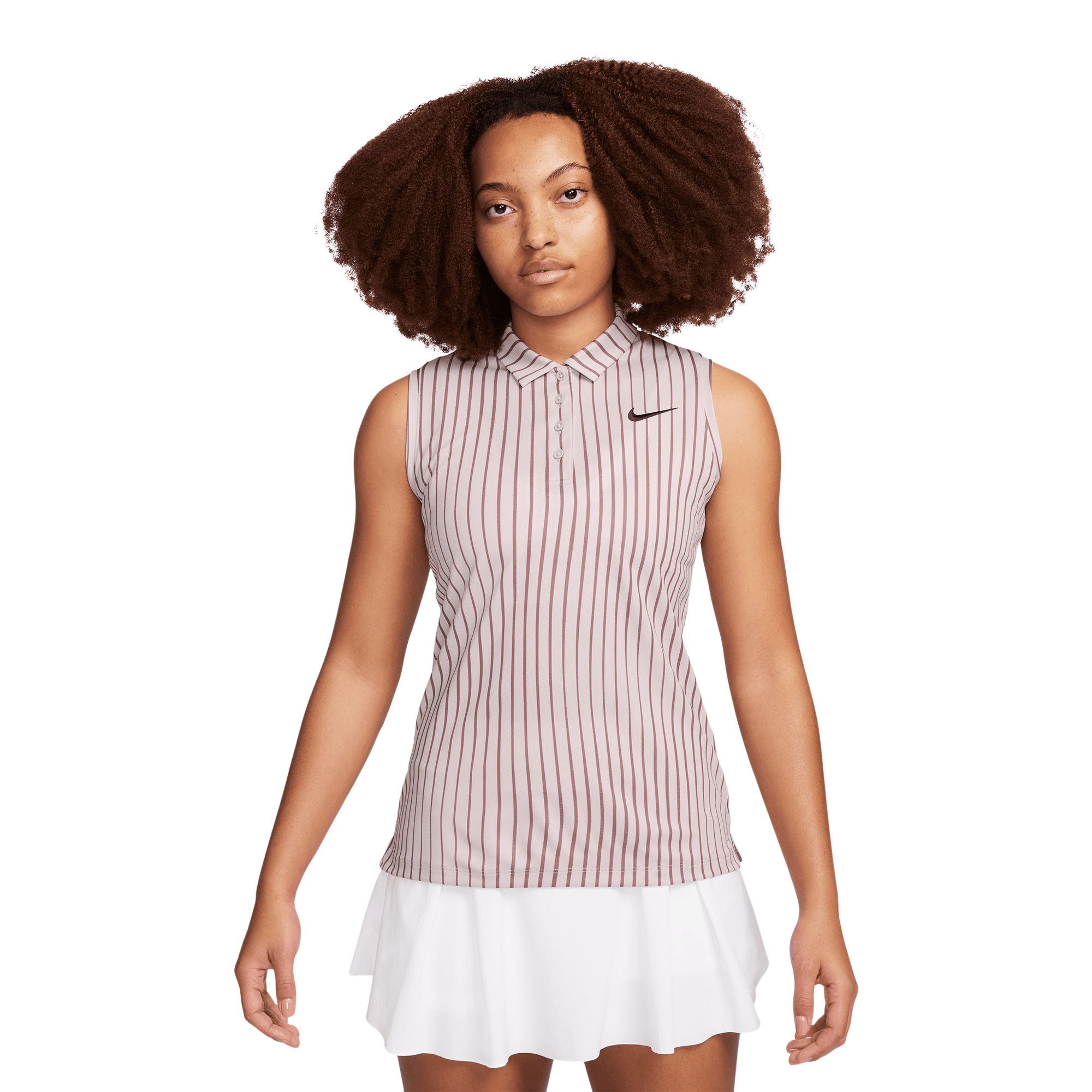 nike sleeveless polo