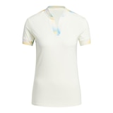 adidas Golf Women's Ultimate C Printed Polo T Shirt Front_Flat