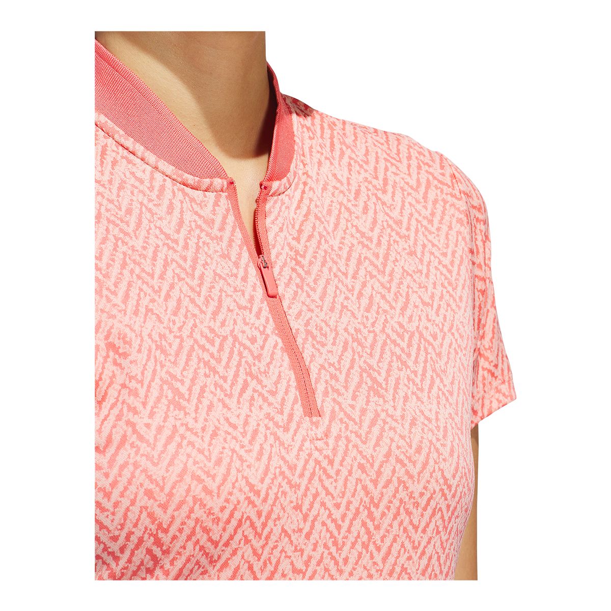Adidas Golf Women's Jacquard Textured Polo
