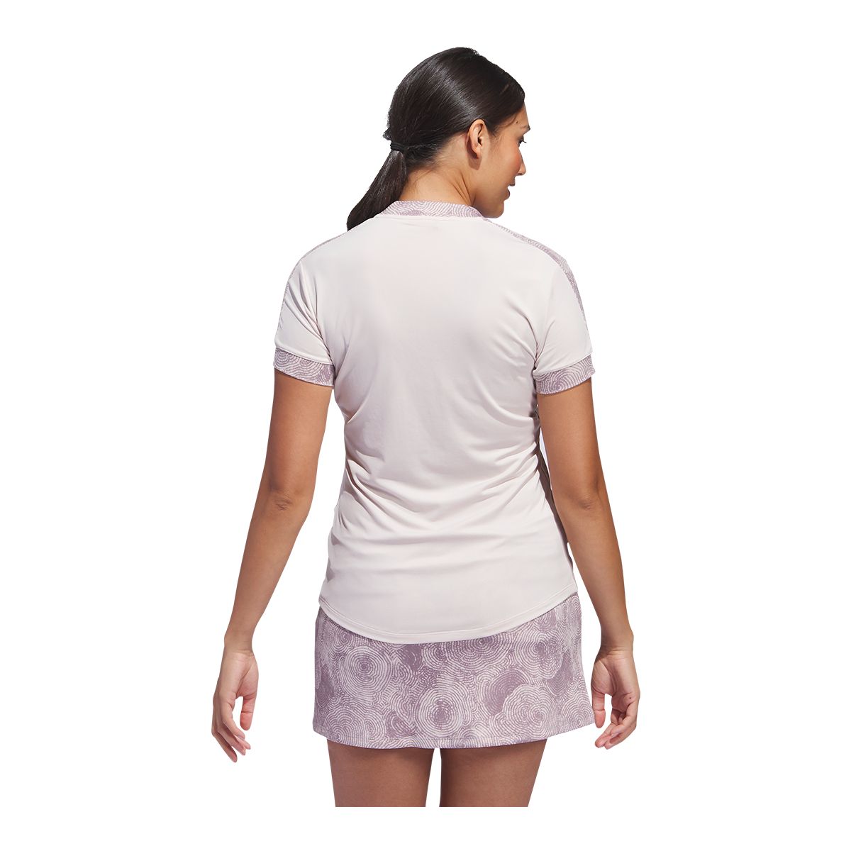 adidas Golf Women's Ultimate C Printed Polo T Shirt