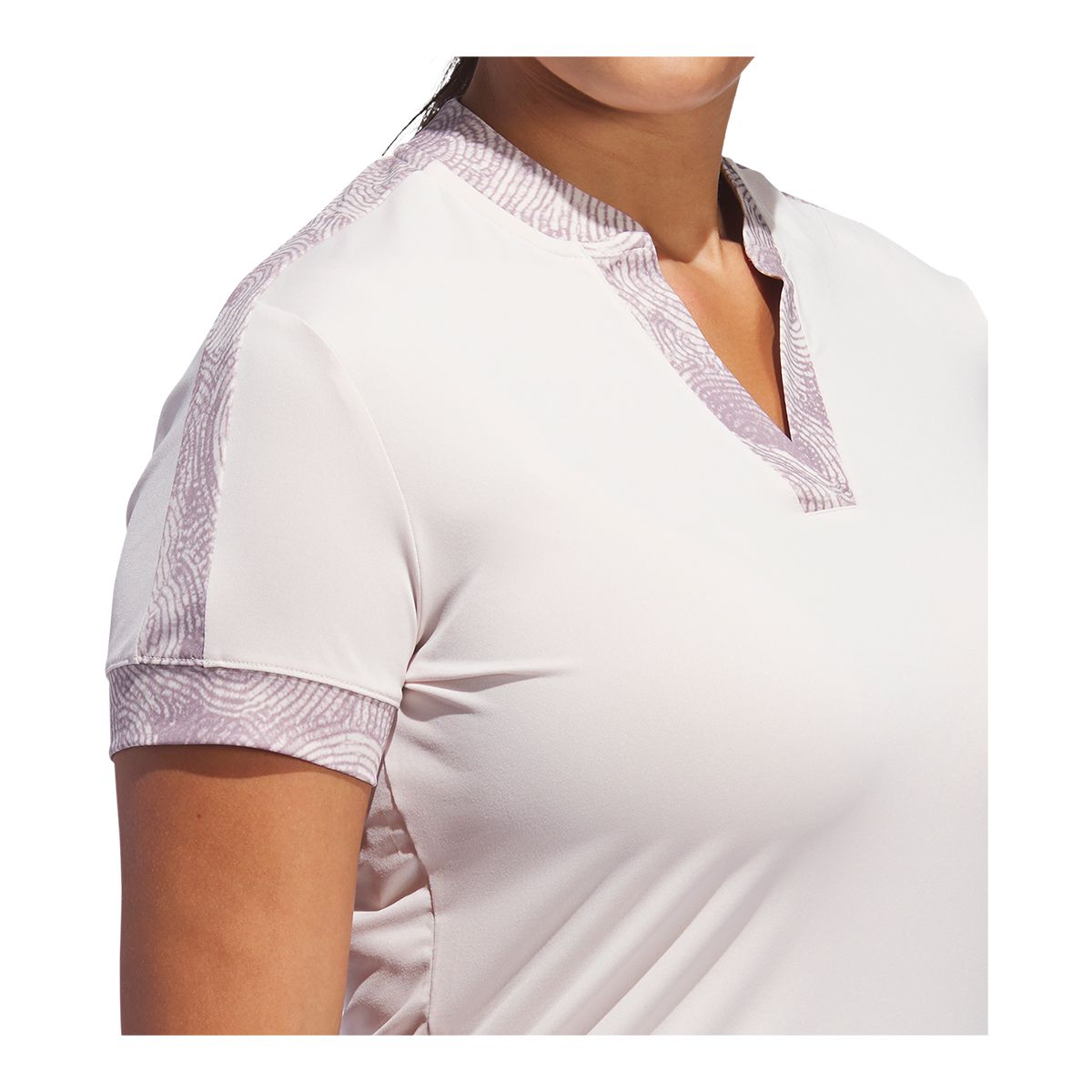 adidas Golf Women's Ultimate C Printed Polo T Shirt