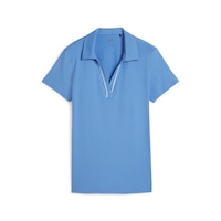 PUMA Women's Cloudspun Piped Polo T Shirt Front_Flat