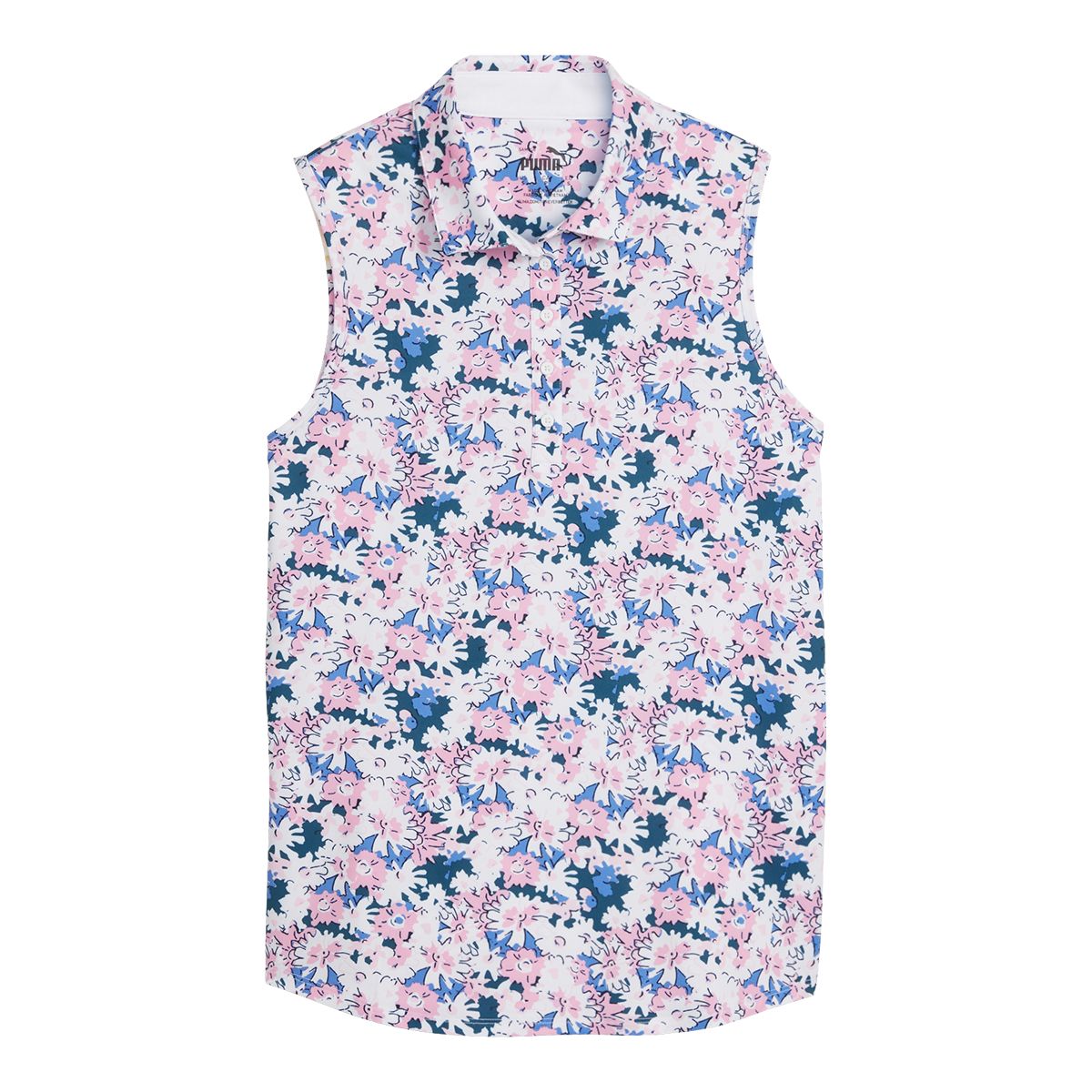 PUMA Women's Mattr Bloom Polo Tank