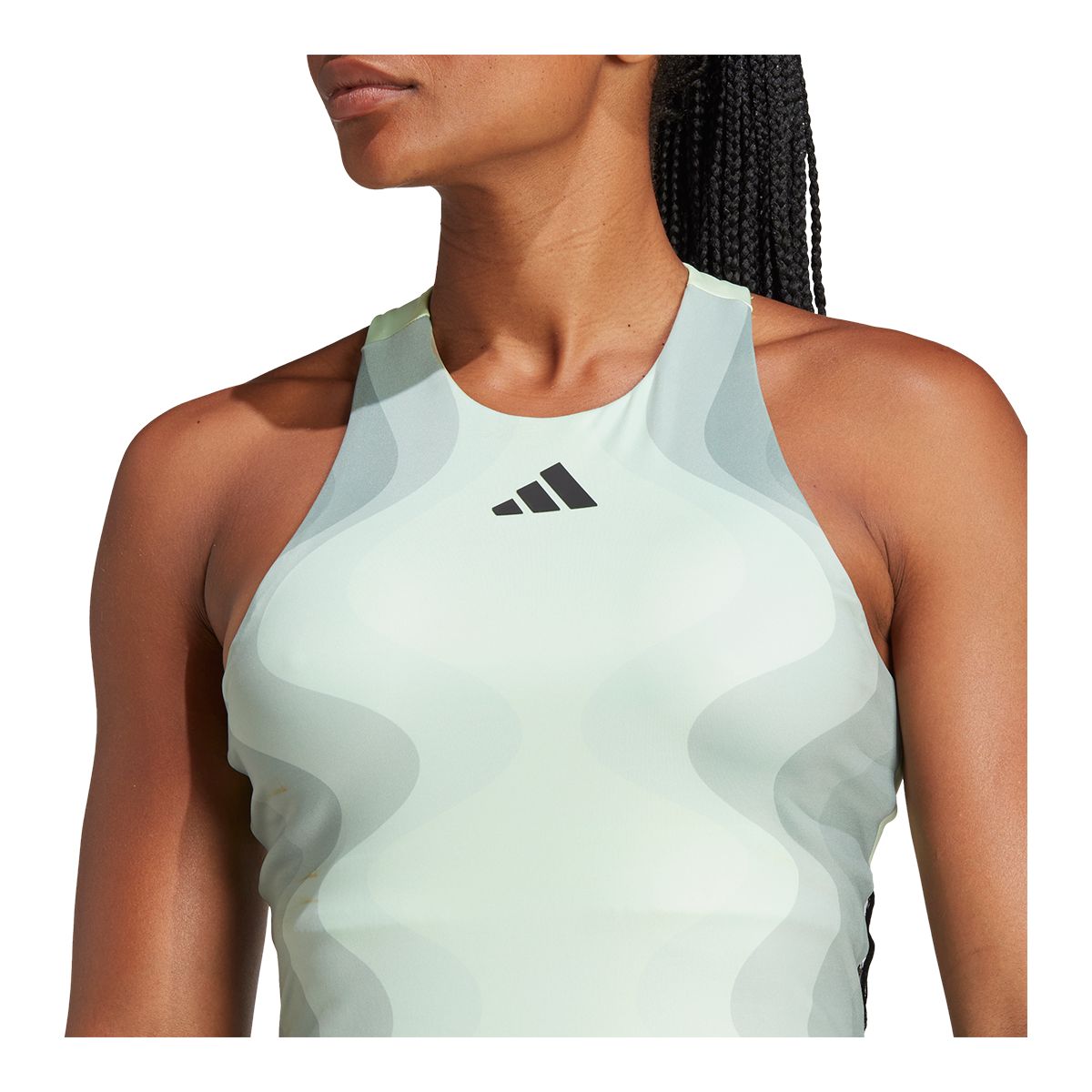 adidas Women's Airchill Pro Y-Tank Top