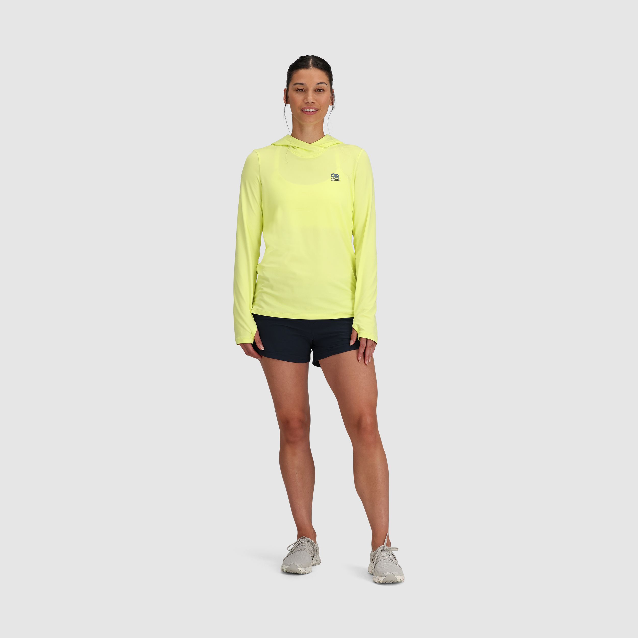 Sweat à Capuche Femme Outdoor Research ActiveIce Spectrum Sun - Couleur Stardust, Taille M, Neuf Avec étiquettes