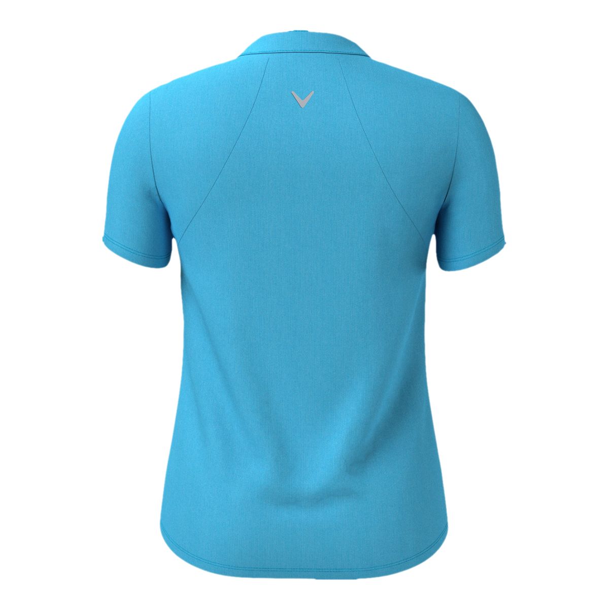 Callaway Women's Tonal Textured Heather Polo T Shirt