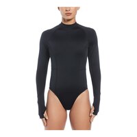 Nike Women's Hydralock Fusion Long Sleeve Rashguard Front_Flat