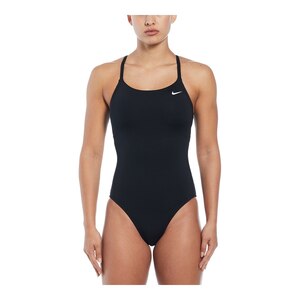 Nike Women's Lace Up Back One Piece Swimsuit