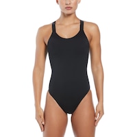 Nike Women's Hydralock Fusion Racerback One Piece Swimsuit Front_Flat