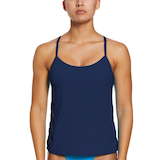Nike Women's Essential Layered Tankini Front_Flat