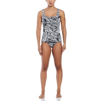 Nike Women's Swirl Scoop Neck Tankini Front_Flat