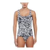 Nike Women's Swirl Scoop Neck Tankini Front_Flat