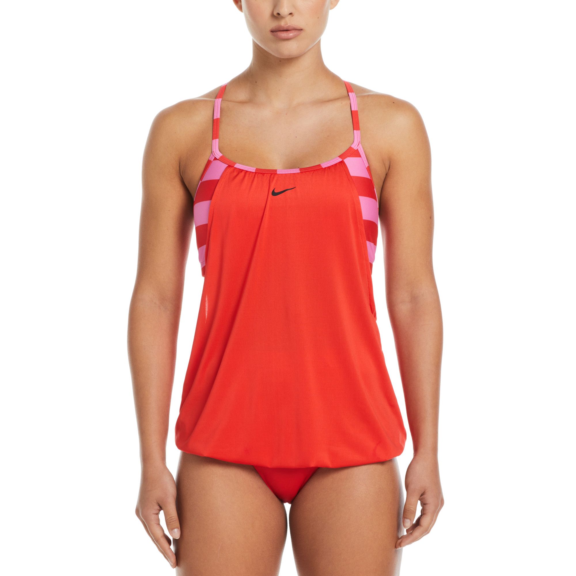 Nike Women s Statement Stripe Layered Tankini SportChek