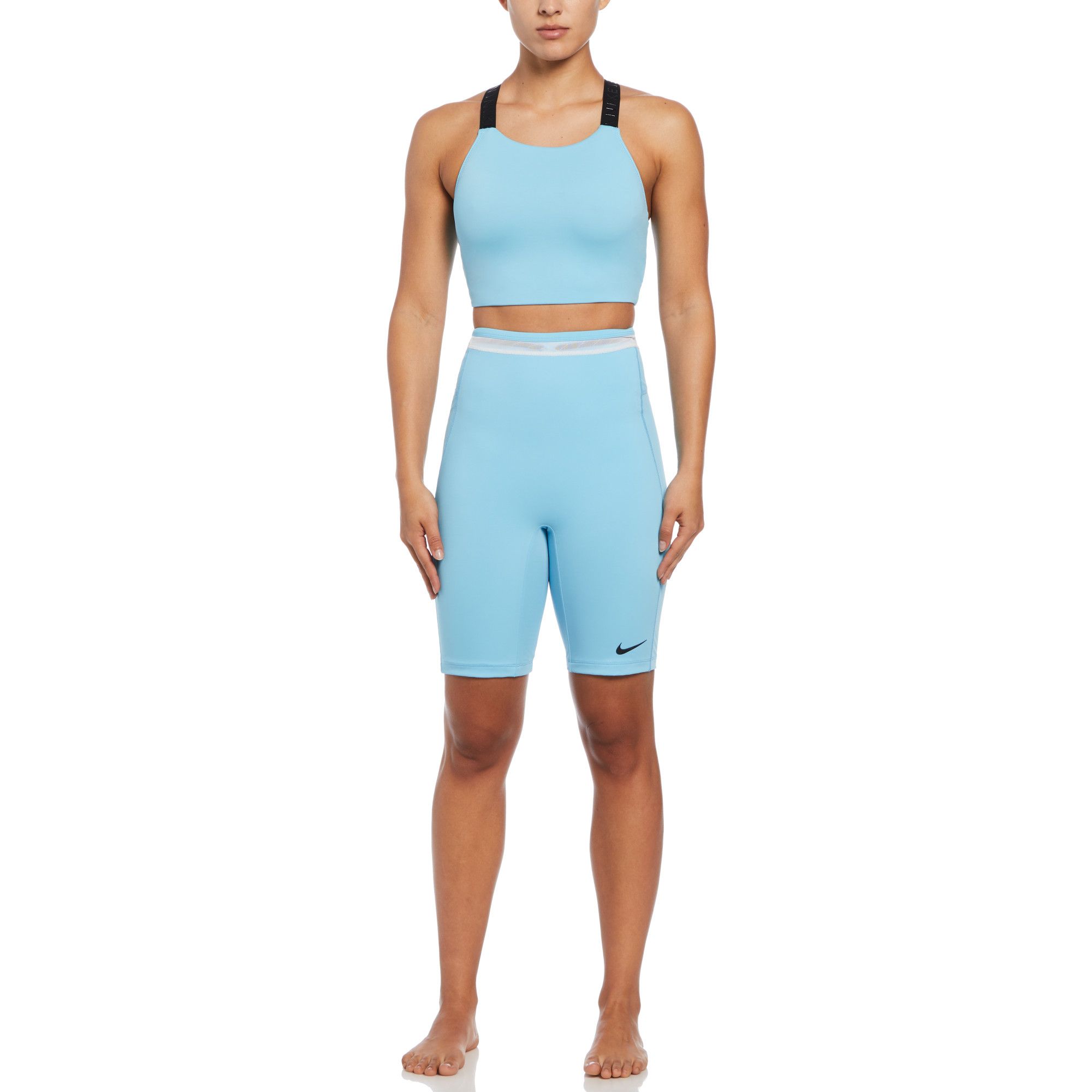 Nike Women's Hydralock Fusion High Midkini Swimwear