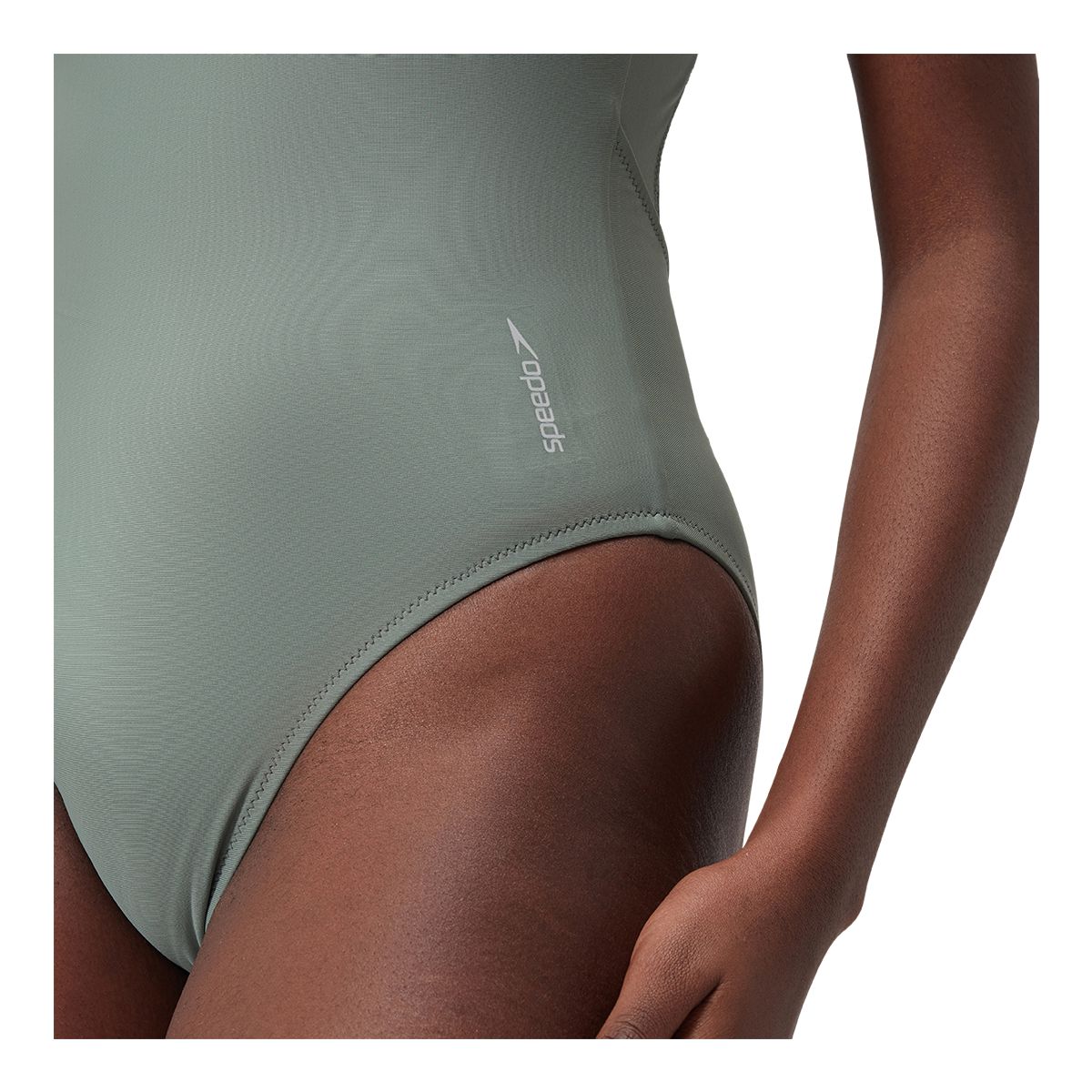 Speedo Women's Sis Mesh Scoop Neck One Piece