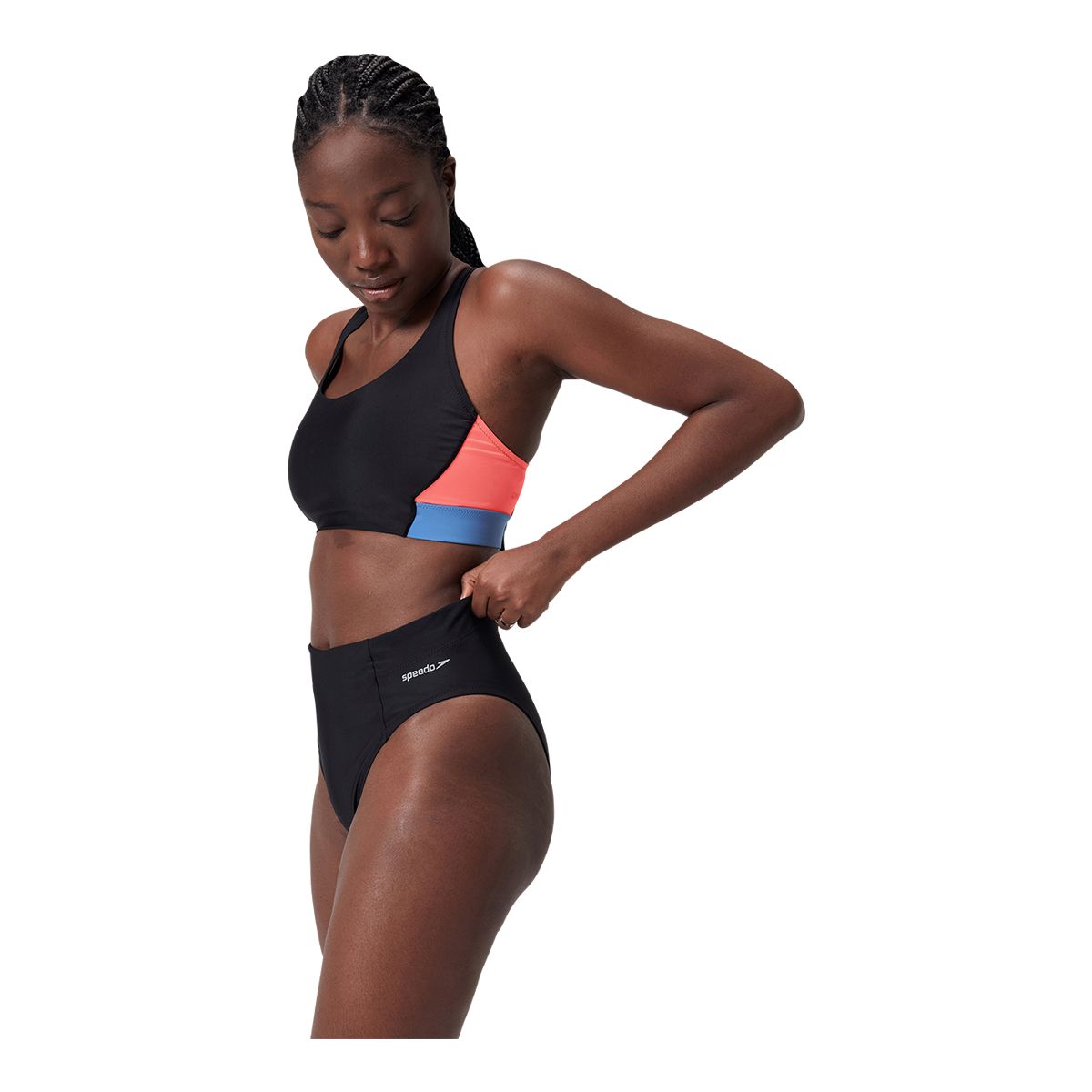 Speedo Women's SIS Solid 5 Inch Shorts