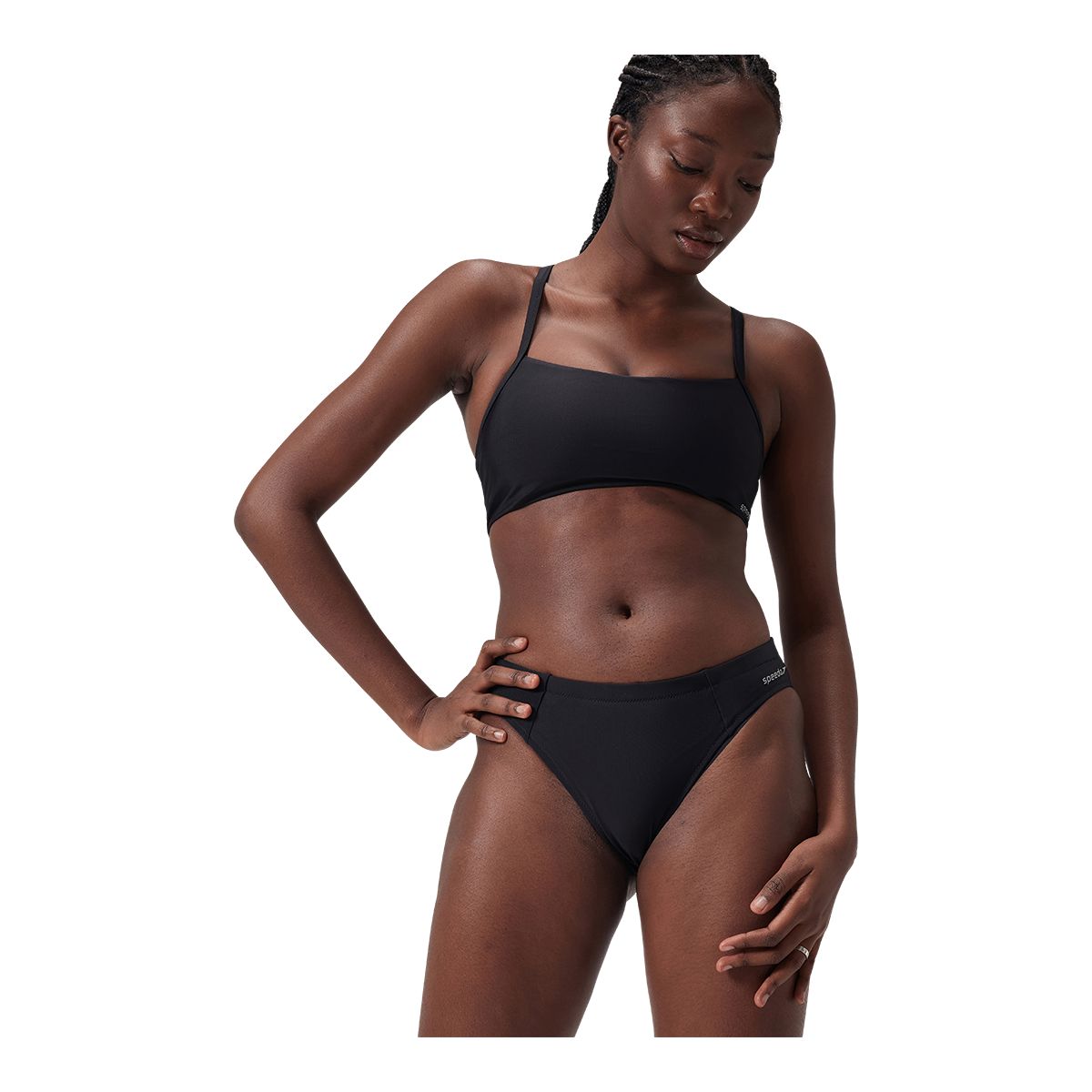 Speedo Women's SIS Solid Classic Swim Bottom