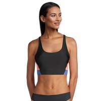 Speedo Women's SIS Colour Block Swimwear Top Front_Flat