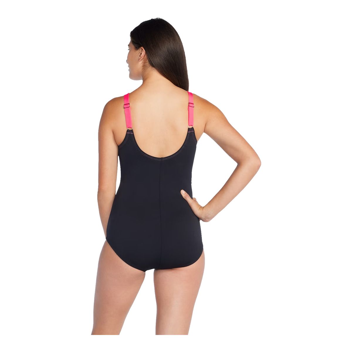 Speedo Women's Bonded Colorblock One Piece Swimwear
