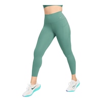 Nike Women's Universa High-Rise 7/8 Tights Front_Three_Fourths_Angled_Left