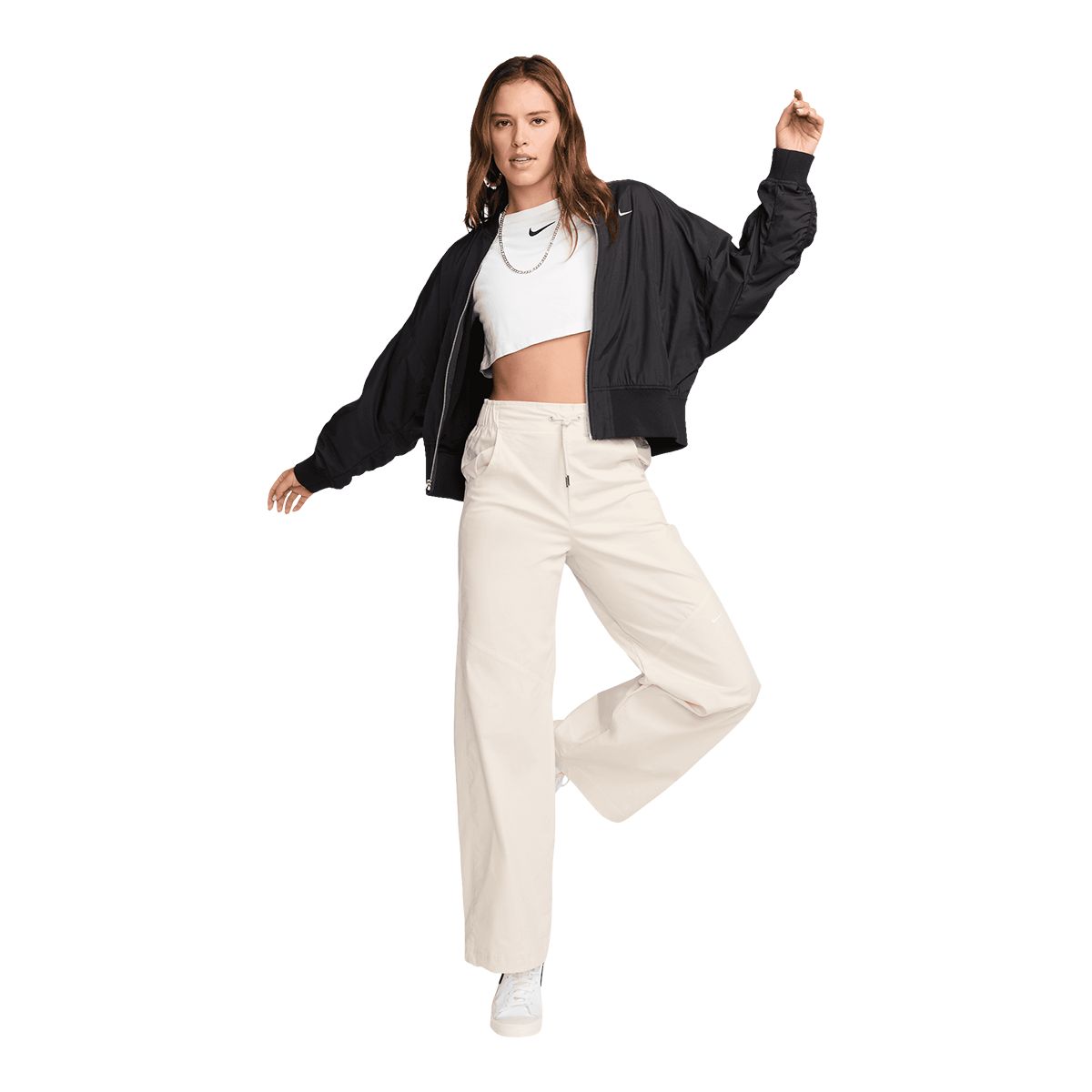 Nike Women's Essentials Oversized Bomber Jacket