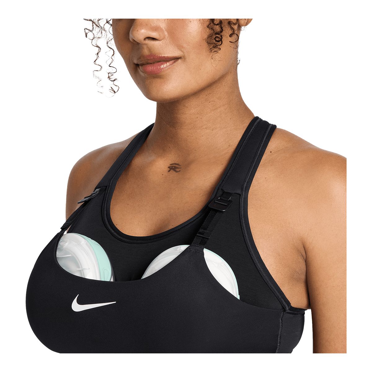 Nike Women's Maternity Nursing Swoosh Sports Bra
