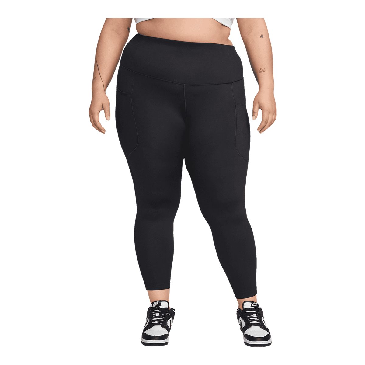 Nike Women's One High-waisted 7/8 Pocket Leggings with Dri-FIT Technology
