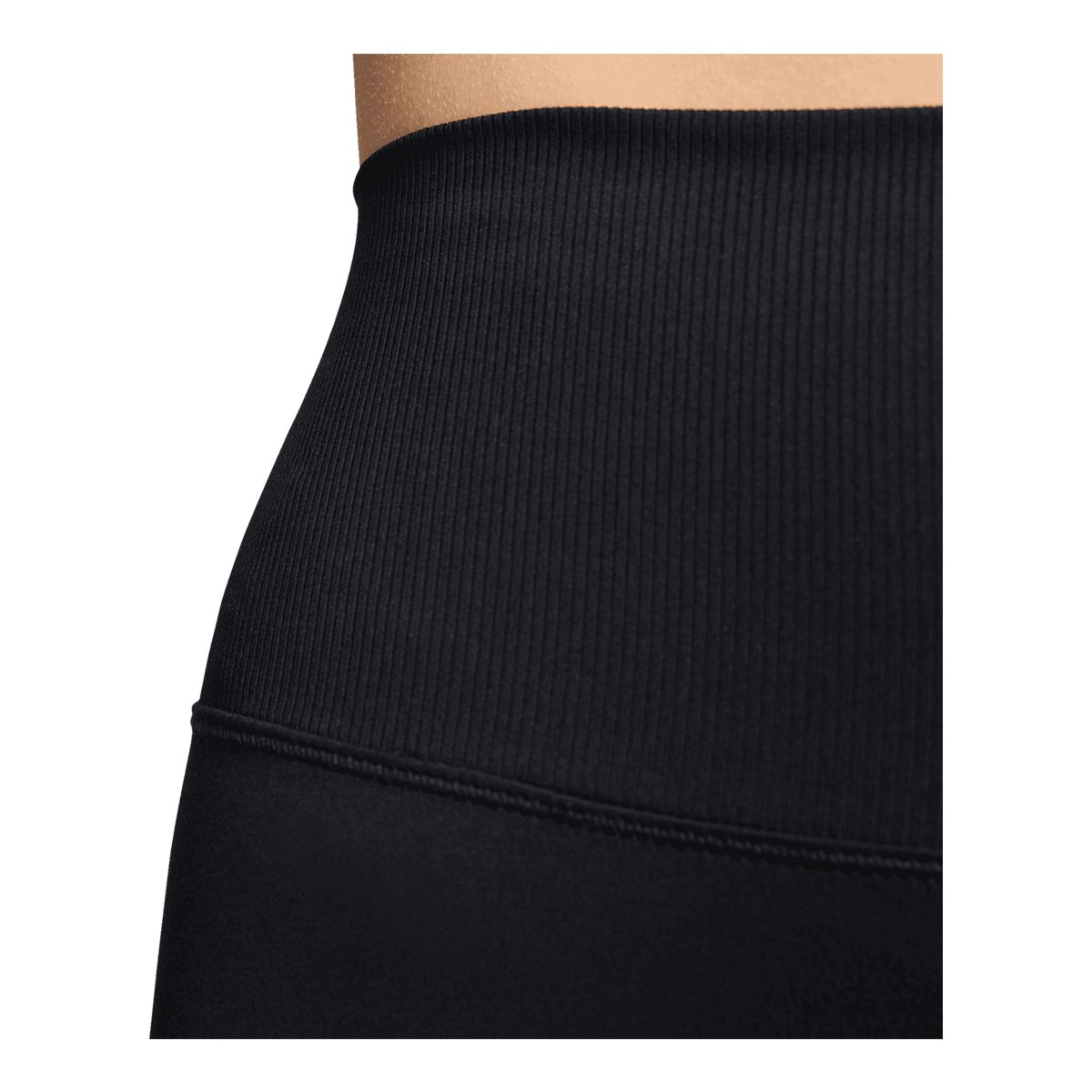 Nike Women's One High Rise 5 Inch Rib Shorts
