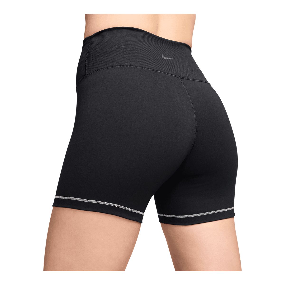 Nike Women's One High Rise 5 Inch Rib Shorts
