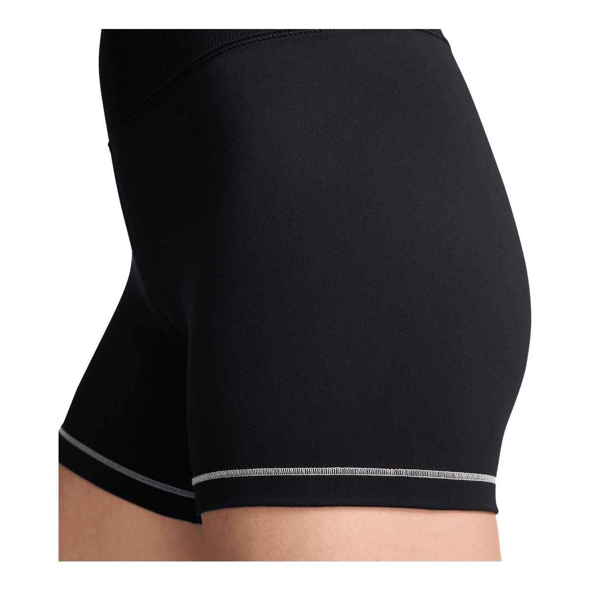 Nike Women's One High Rise 5 Inch Rib Shorts