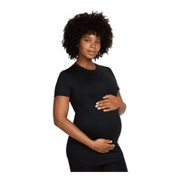 Nike Women's Maternity One T Shirt Front_Three_Fourths_Angled_Right