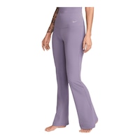 Nike Women's Dri-FIT Zenvy High Rise Flare Pants Front_Three_Fourths_Angled_Left