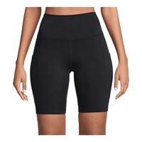 Nike Women's One High-Rise 8 Inch Pocket Shorts Front_Flat
