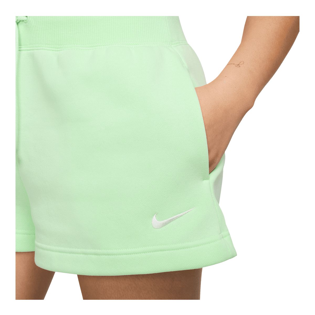 Nike Women's Phoenix Fleece High Rise Shorts