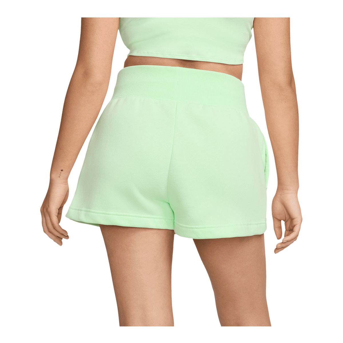 Nike Women's Phoenix Fleece High Rise Shorts