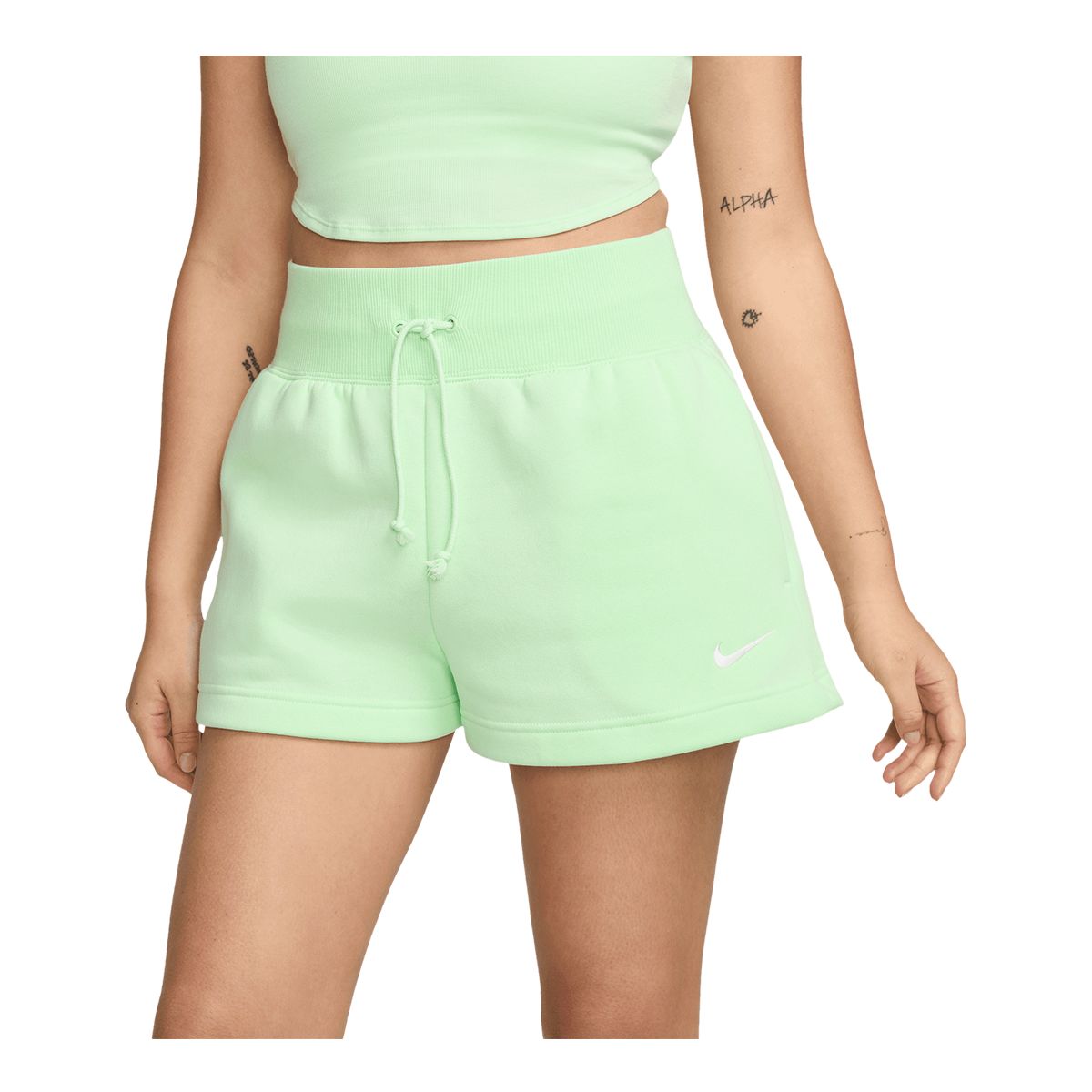 Nike Women's Phoenix Fleece High Rise Shorts