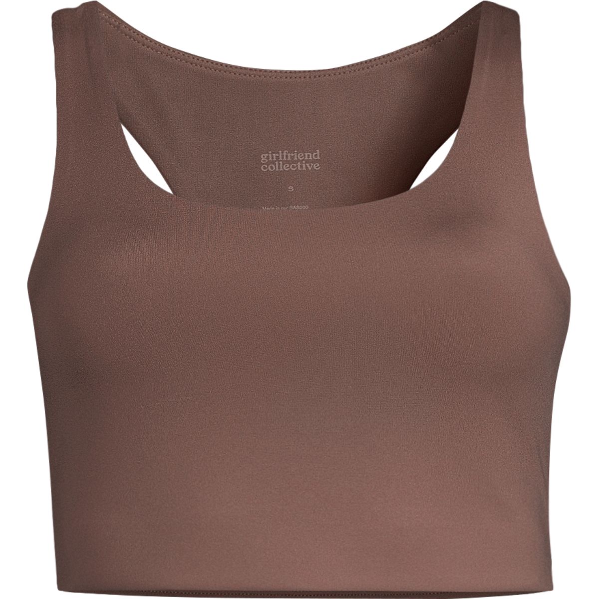 Girlfriend Collective Women's Paloma Sports Bra, Medium Impact, Longline