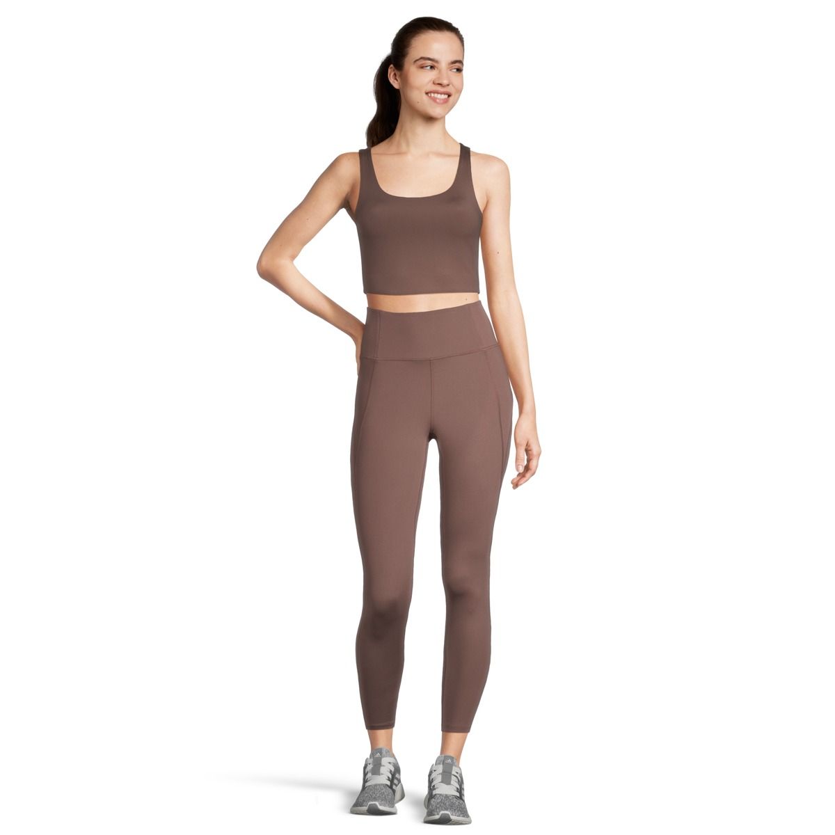 Girlfriend Collective Women's Paloma Sports Bra, Medium Impact, Longline