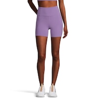 Girlfriend Collective Women's Run Shorts Front_Flat